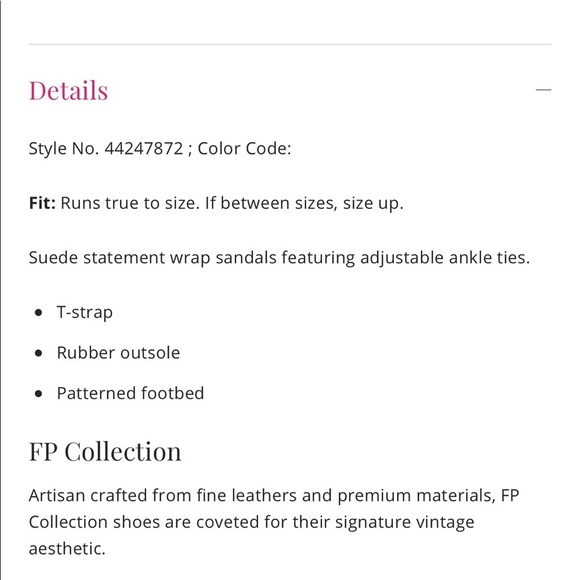 Free People Fiji Wrap Sandal 17-16 - Picture 7 of 7